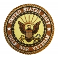 NAVY GULF WAR VETERAN PATCH NAVY GULF WAR VETERAN PATCH
